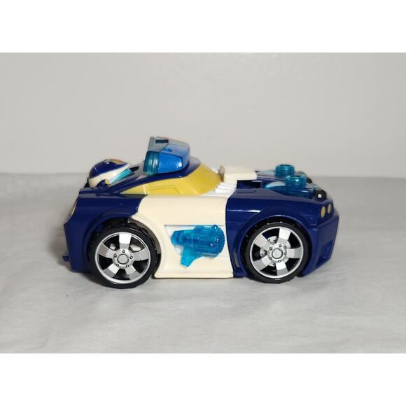 Playskool Transformers Rescue Bots Energize Chase Police Bot Pre-owned - Picture 7 of 9